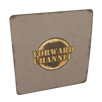 3% Crossout store discount + 'FORWARD CHANNEL' stickers